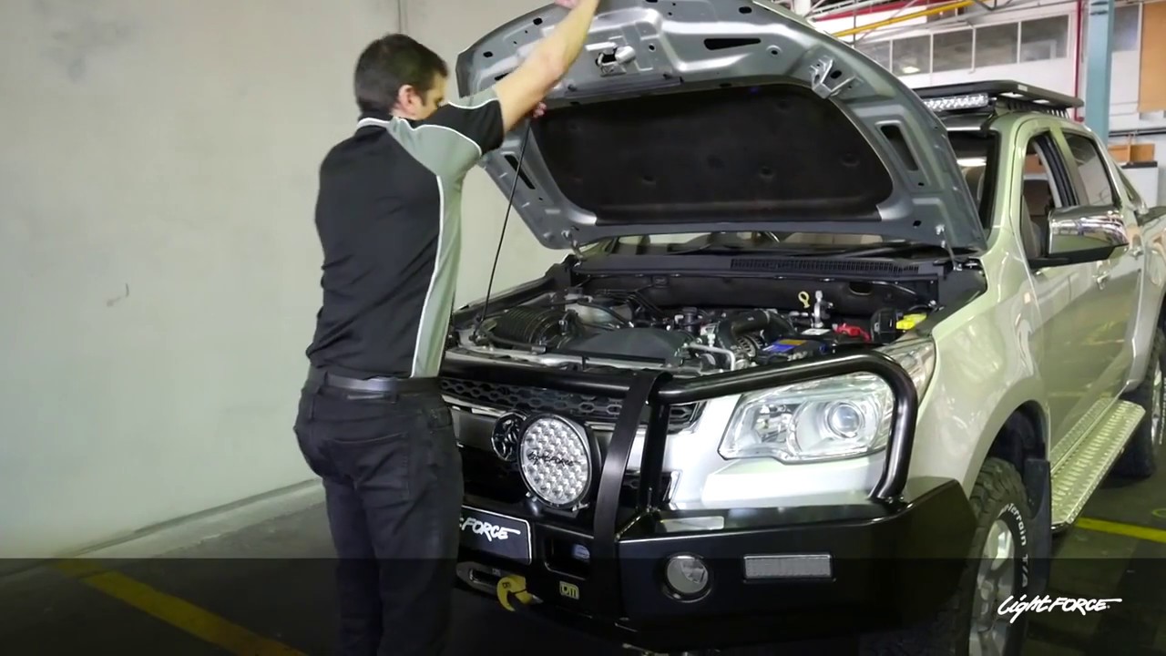 Installation DIY - Holden Colorado with Lightforce Genesis LED Driving Lights