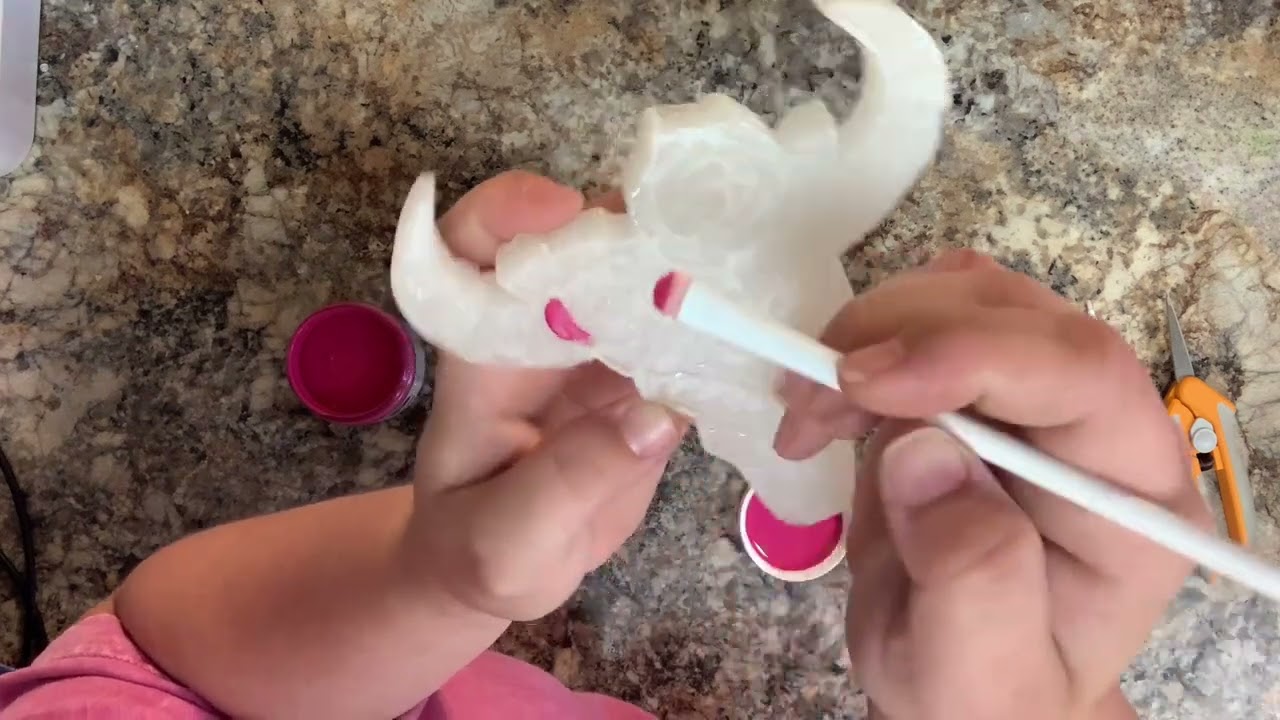 Car Freshie Tutorial - Floral Aztec Skull