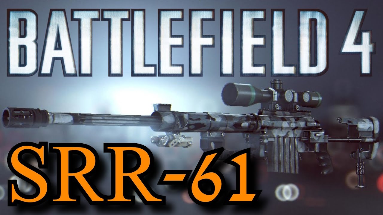 Battlefield 4 SRR-61 Sniper Rifle Review with 40x and 20x Scope Gameplay (BF4 Commentary/ Review)