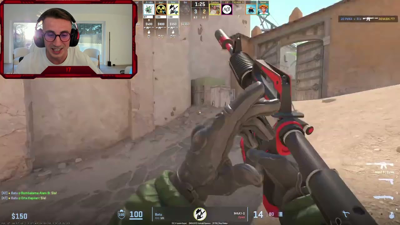 Kerem Aktürkoğlu CS GO OYNUYOR