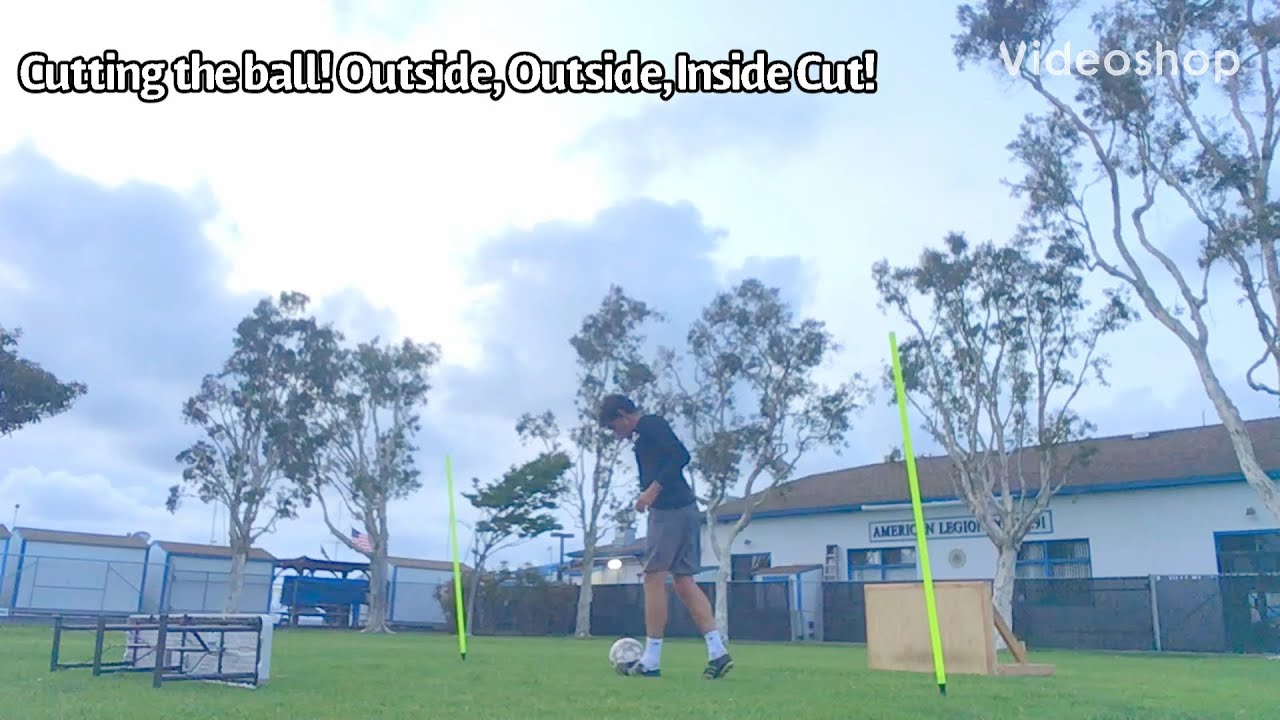 PSC Soccer Coaching - Individual Training (Cutting the ball!)