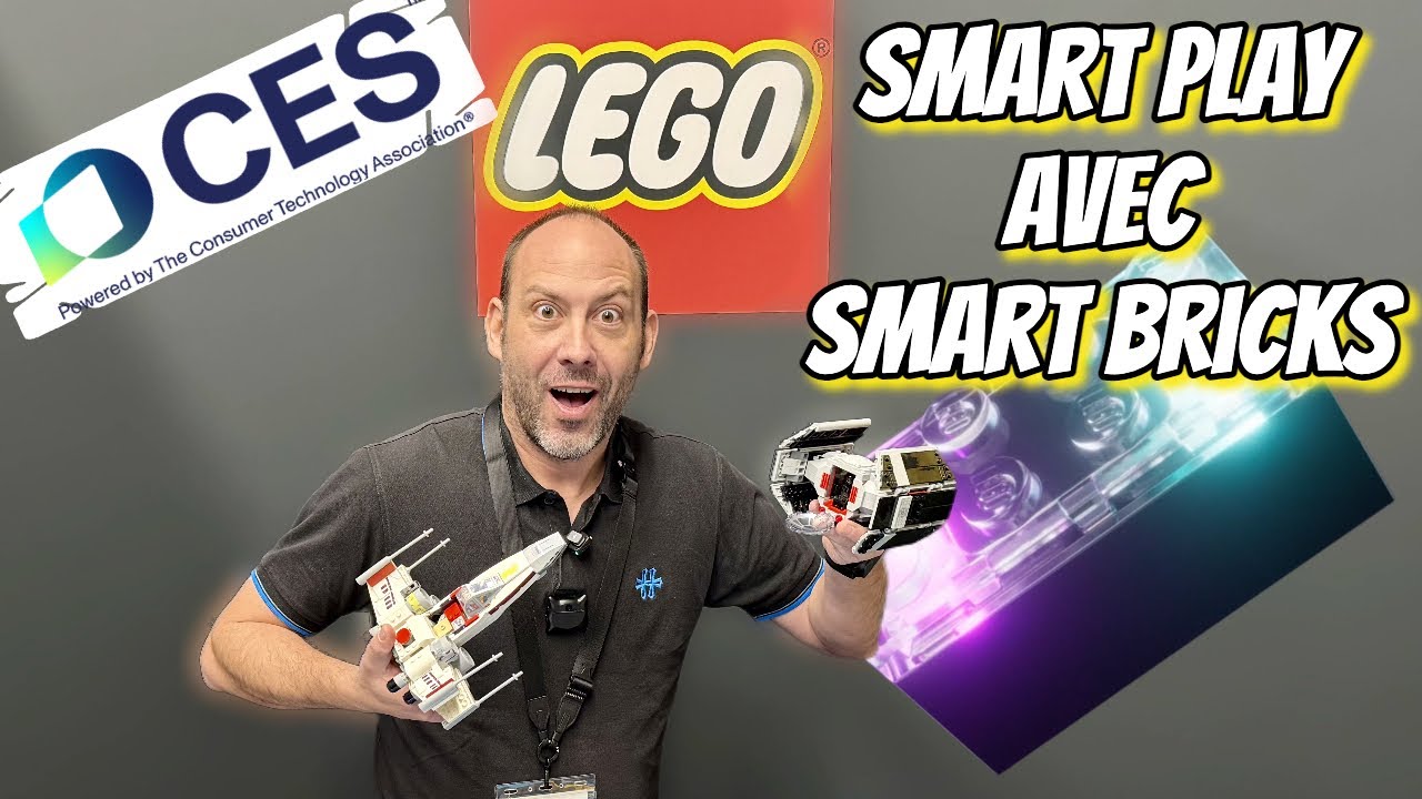 J’ai testé LEGO SMART Play au CES 2026 : les briques deviennent interactives !