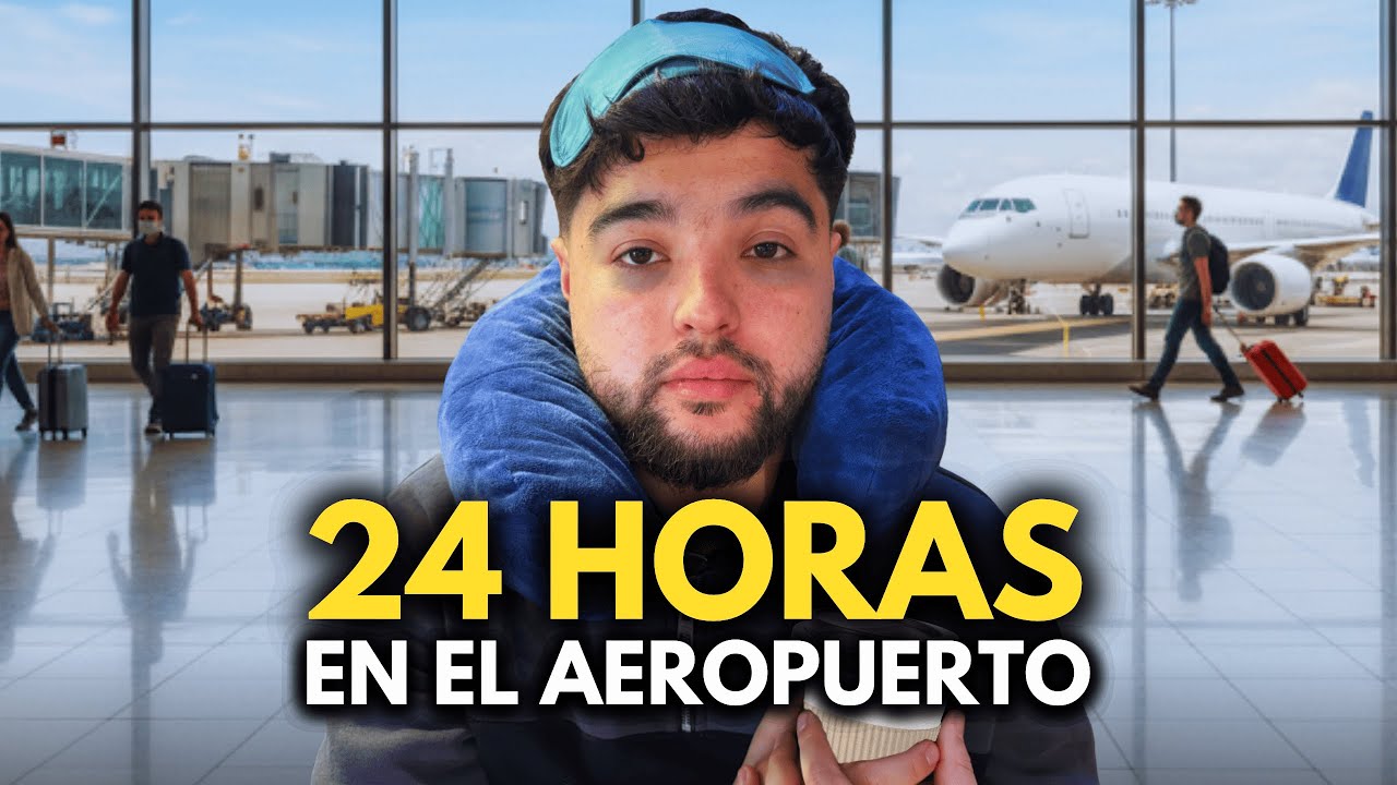 Pasé 24 horas en el AEROPUERTO (nunca más)