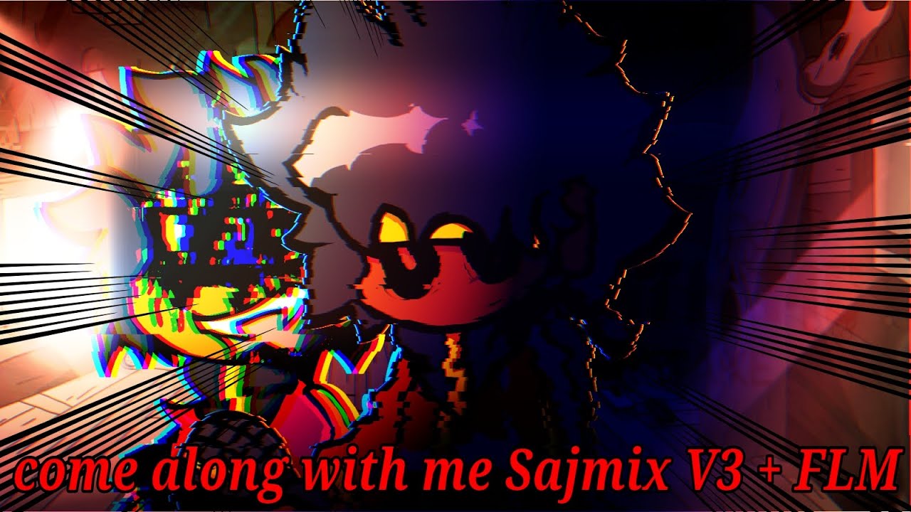 [FNF] Come along with me Sanjmix V3 (Temaso) + link de la flm en la descripcion