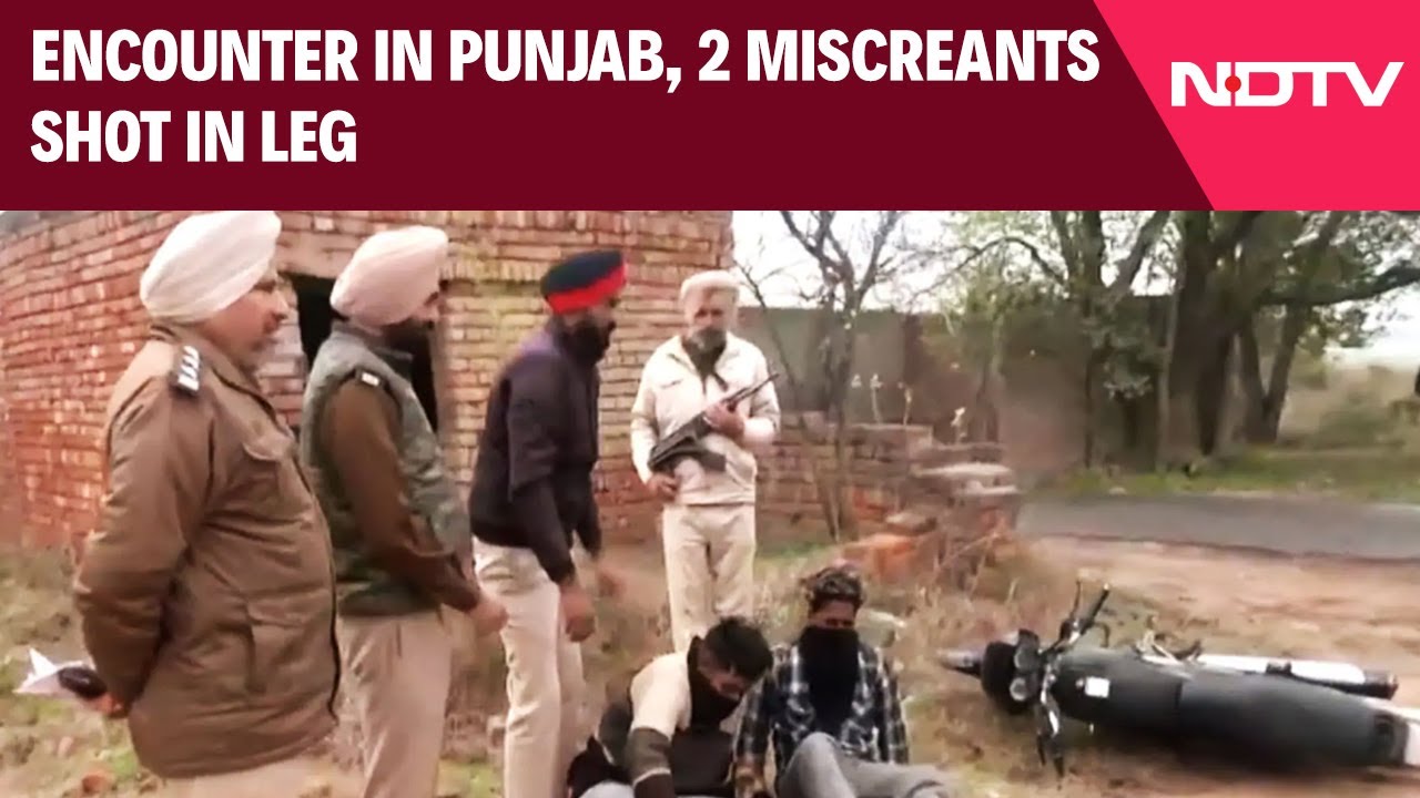 Punjab News | Encounter In Punjab's Tarn Taran; 2 Miscreants Accused In Firing Incidents Shot In Leg