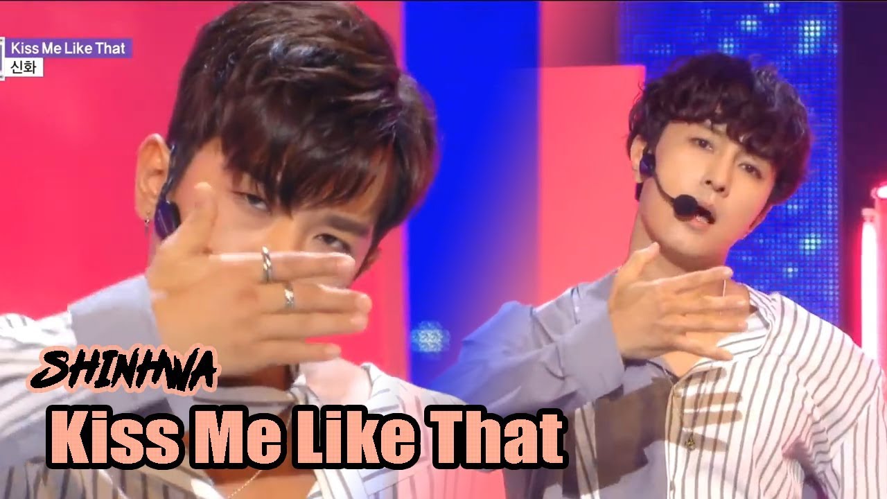 [HOT] SHINHWA - Kiss Me Like That, 신화 - Kiss Me Like That Show Music core 20180908