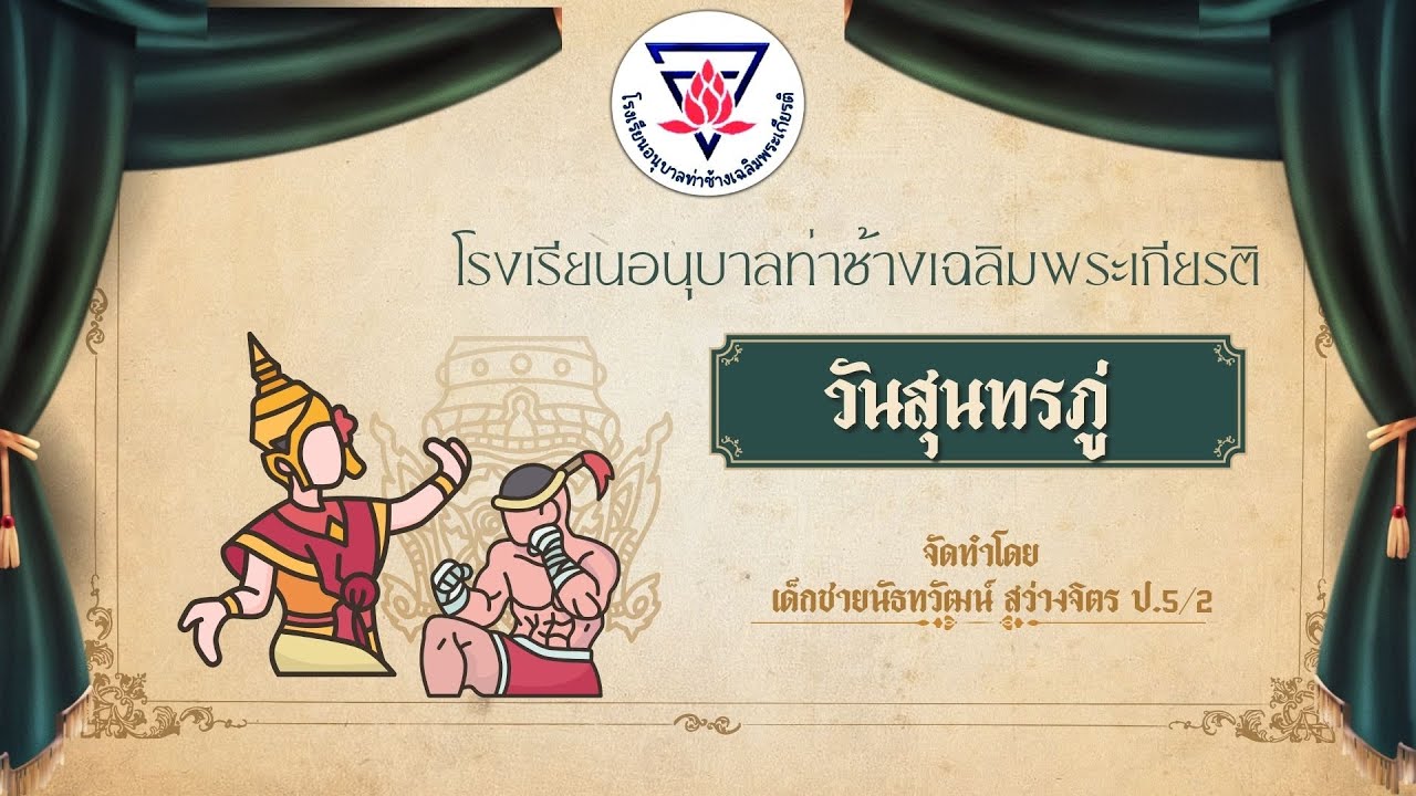 กิจกรรมวันสุนทรภู่ ประจำปีการศึกษา 2567
