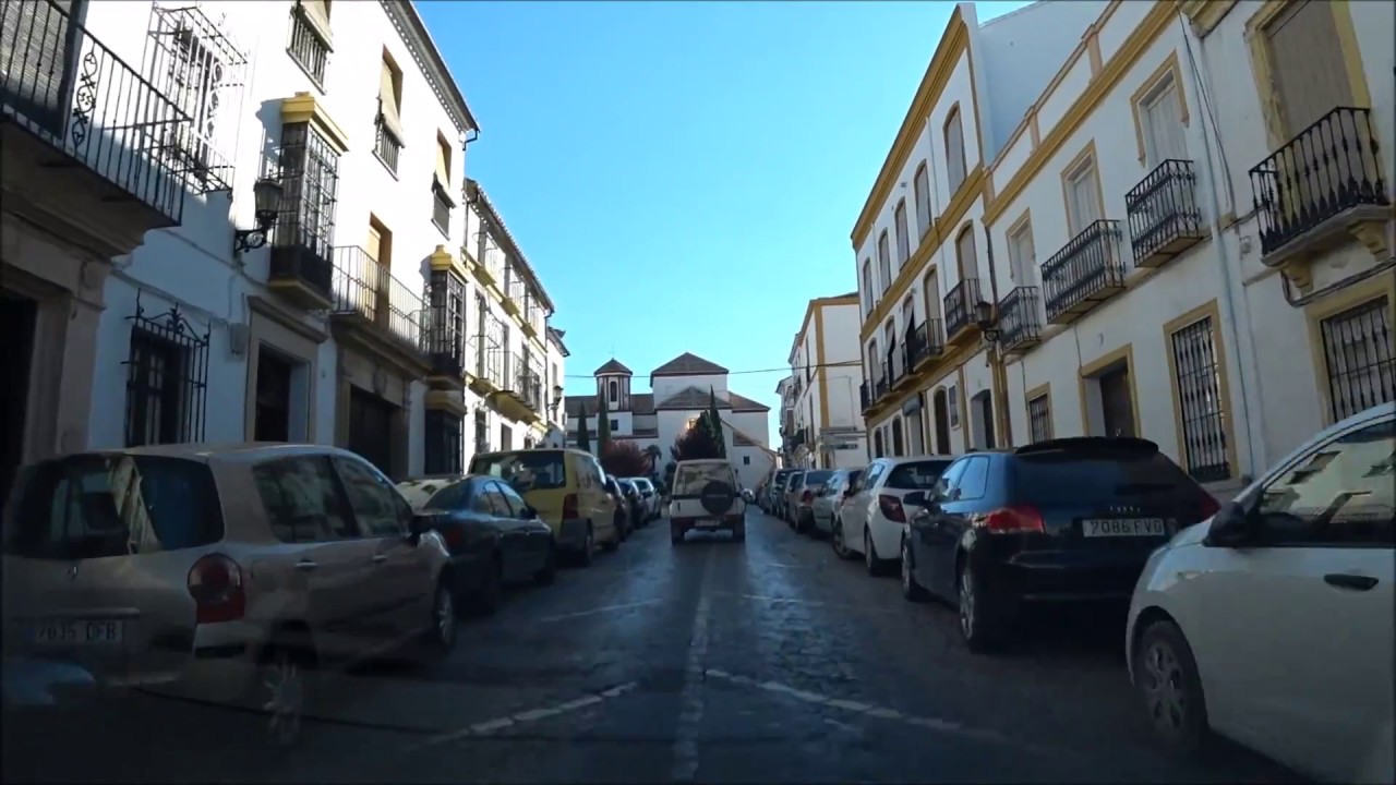Driving from Ronda to Seville, Spain