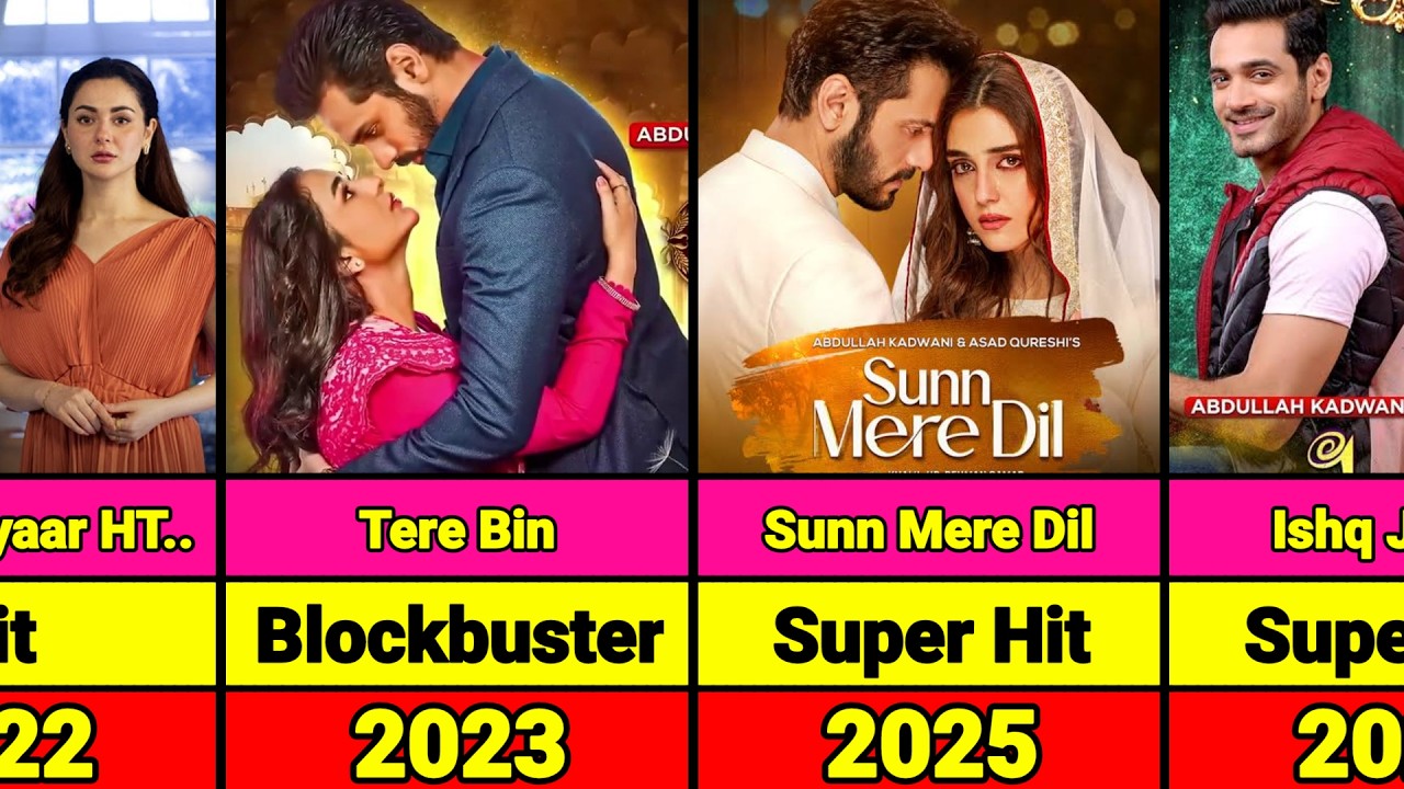 Wahaj Ali Top 20 Most Popular Pakistani Dramas List | Wahaj Ali Dramas