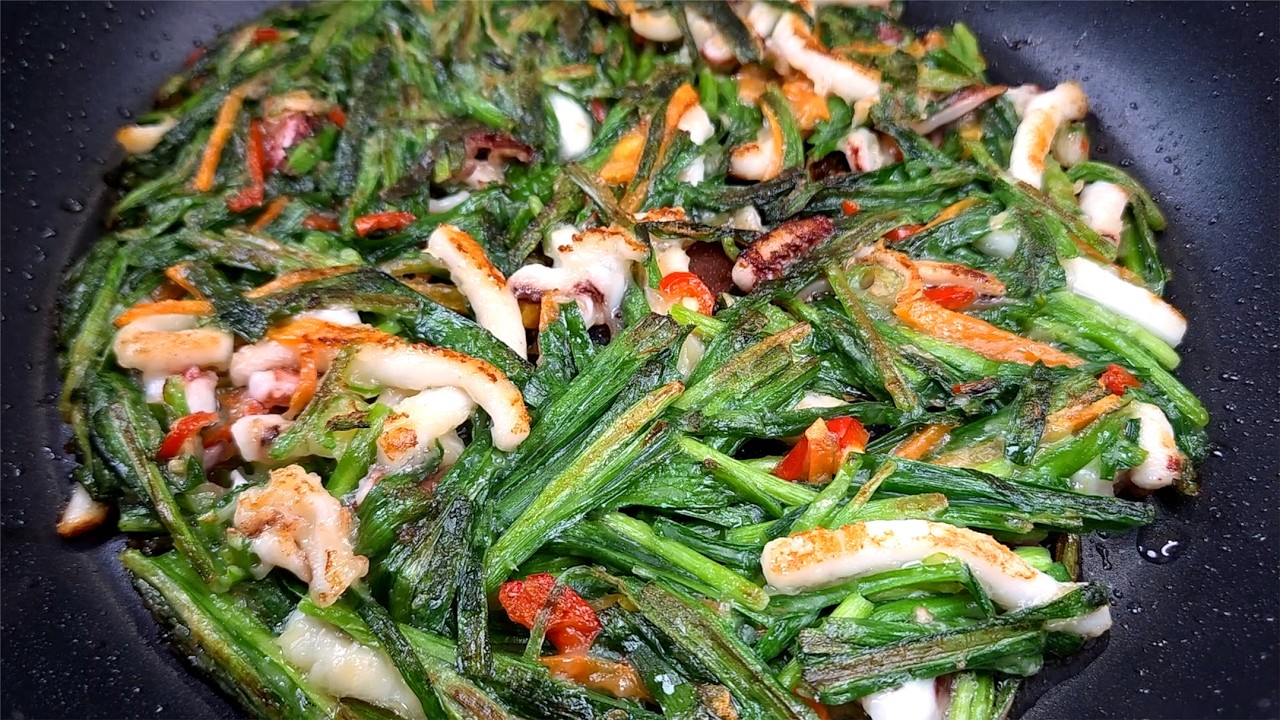 너무 맛있어서 부추 또 사러가요! 