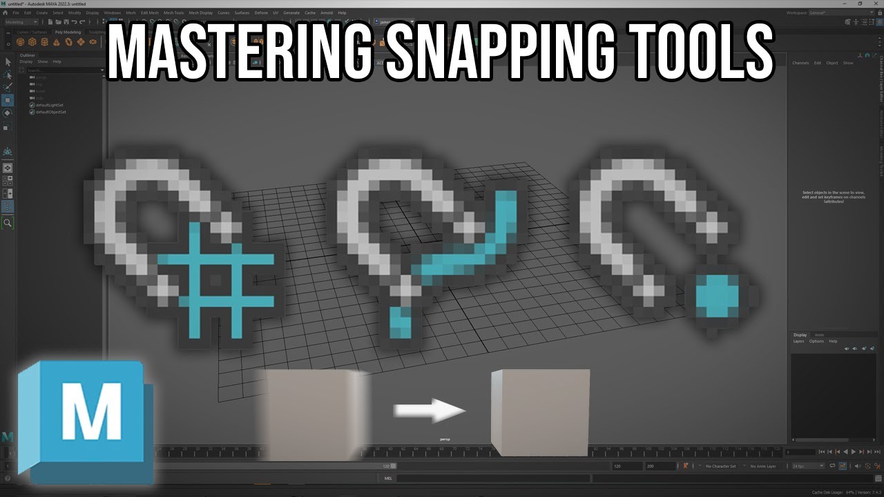 Maya - Mastering The Snapping Tools