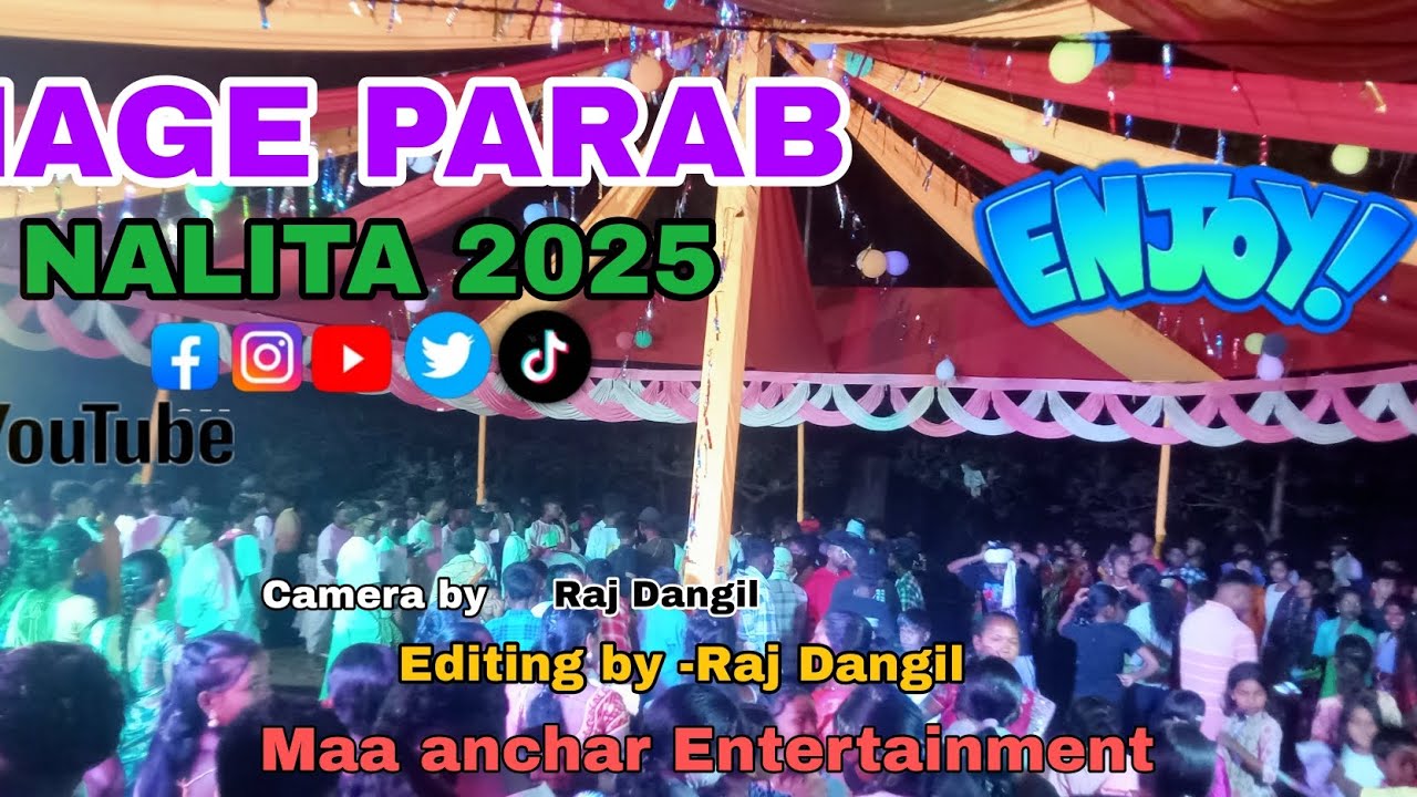 NALITA MAGE PARAB 2025 || MAGE POROB VIDEO ||नालिता गाँव मागे पर्व @maaancharentertainment
