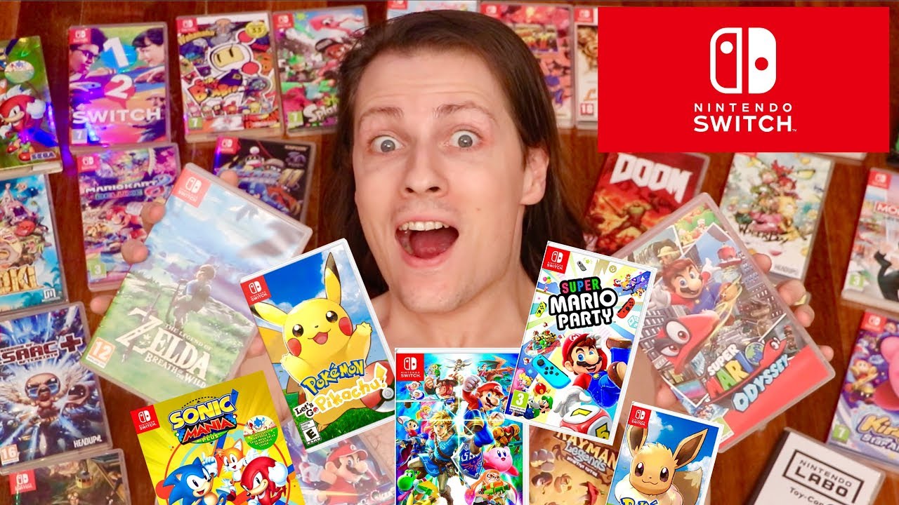 31 JEUX NINTENDO SWITCH GROSSE COLLECTION ! DÉFIS CHANSONS - DÉLIRES DE MAX