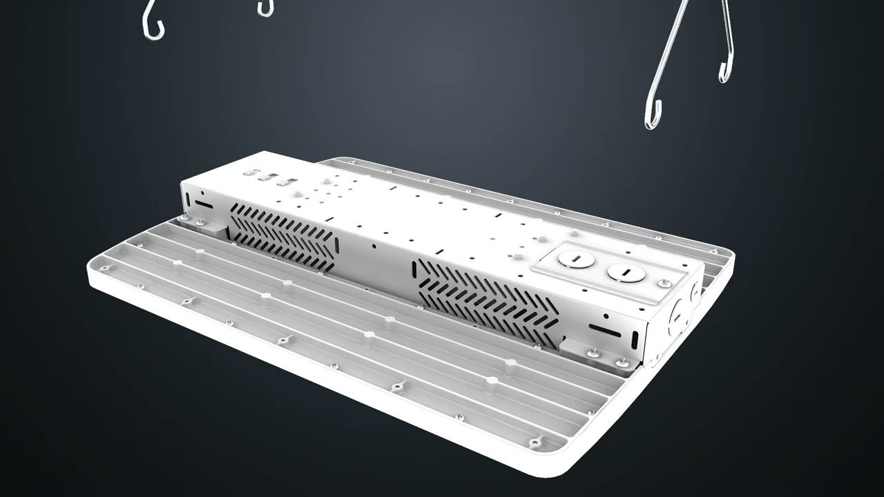 Beyond Beam 2 LED Linear High Bay &ndash; Adjustable Wattage, CCT & Beam Angle | Beyond LED Technology