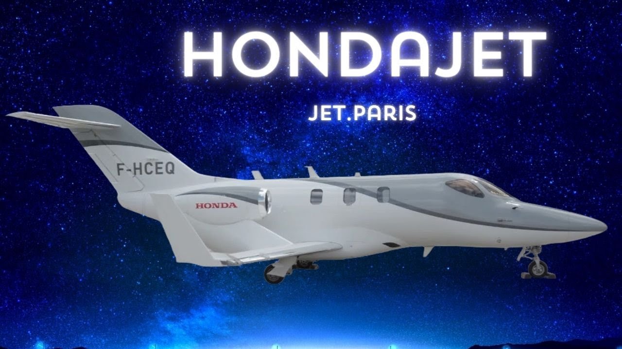Jet.Paris presents the HondaJet F-HCEQ private jet. Business aviation