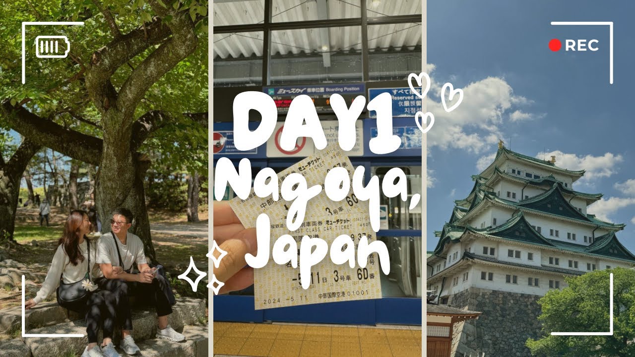 Day 1 - Nagoya | Best Miso Udon, Nagoya Castle, Osu Kannon Temple #CJTravels