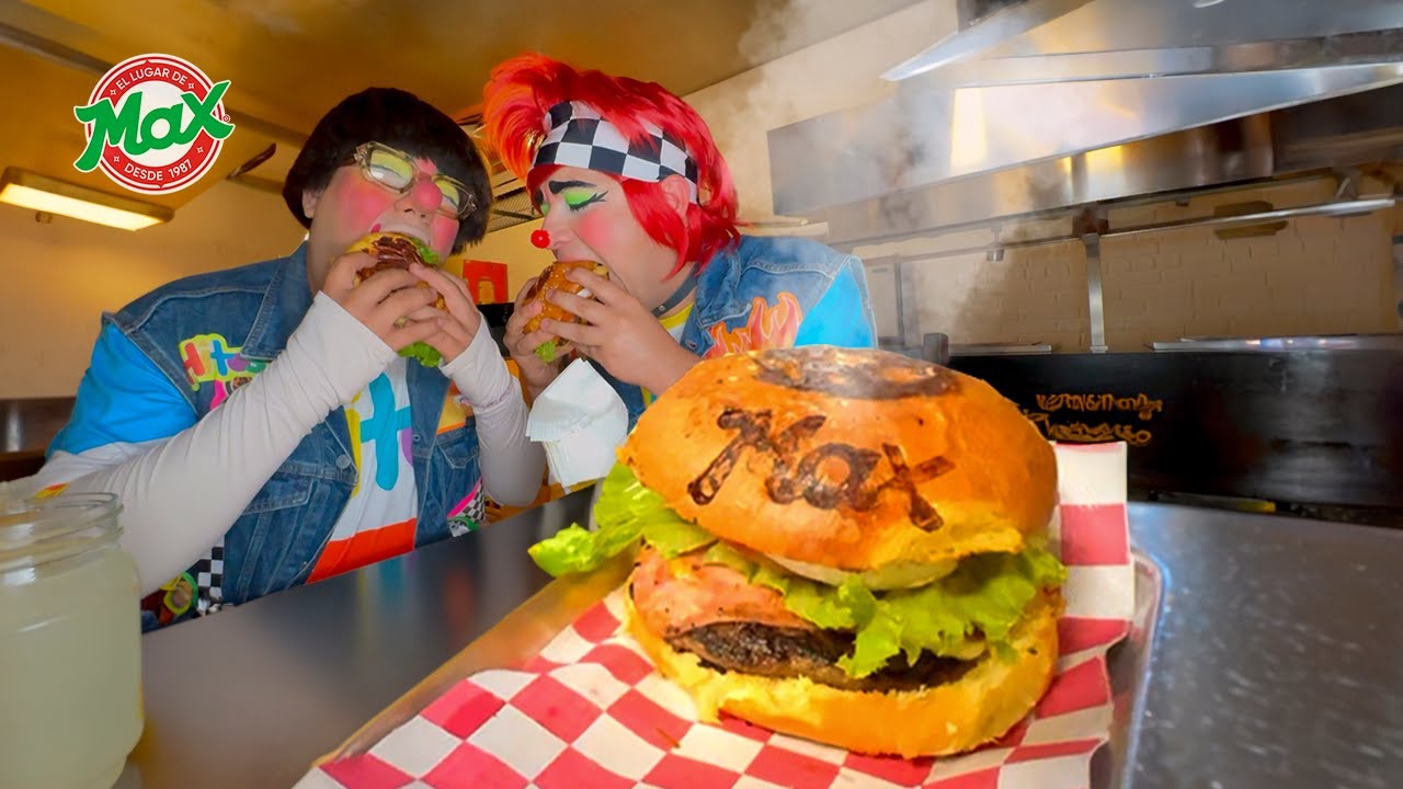 ¿Quién Hace La Hamburguesa Gigante Más Deliciosa? | Ramito y Gordito Hitos