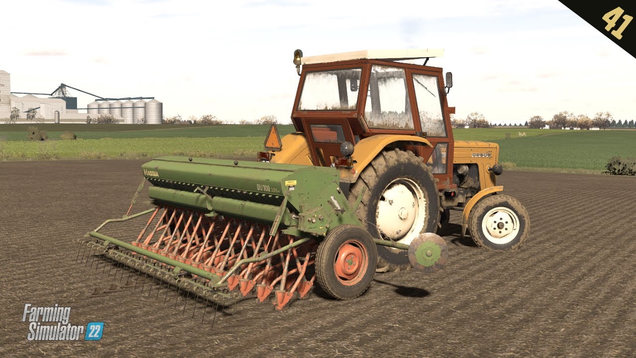 Pierwsze testy nowego siewnika. Wiosenny siew pszenicy | SPADEK 41🚜 FS22