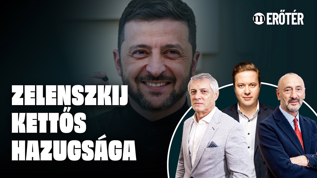 Zelenszkij és Brüsszel zsarolása: energiakáosz – Földi László és Horváth József az Erőtérben
