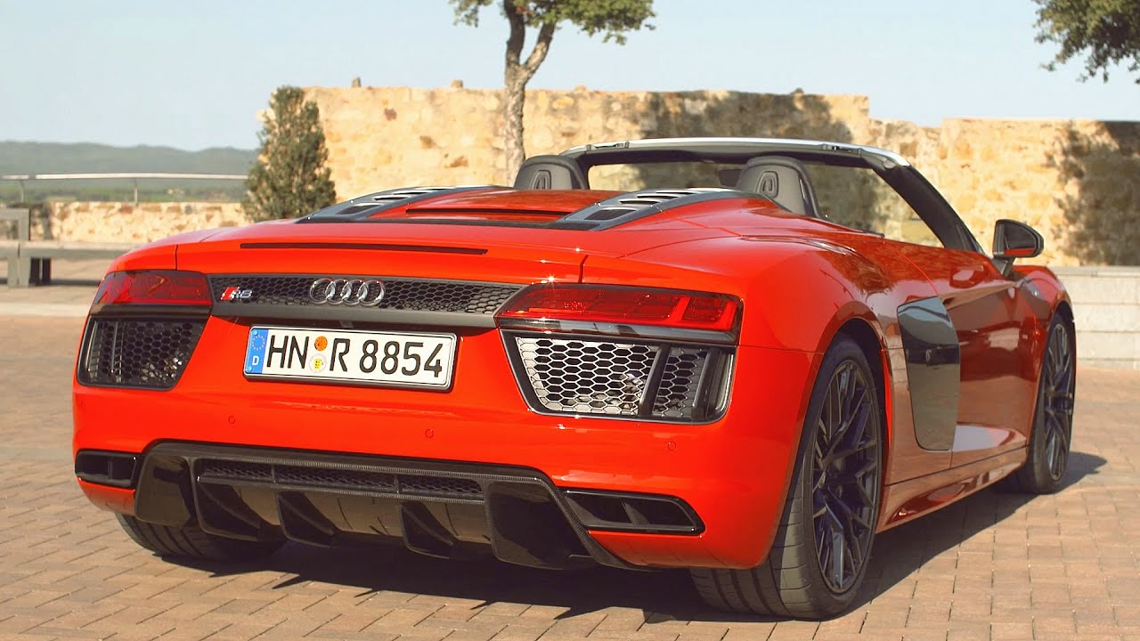 Audi R8 Spyder V10 540 HP - Crazy Sound