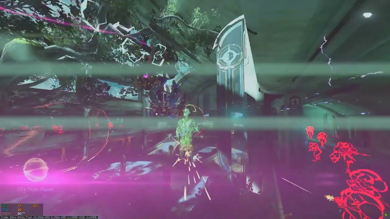 [Warframe] Citrine vs Lv 9999 | Solo | SP Void Cascade |Enemies Lv 9999