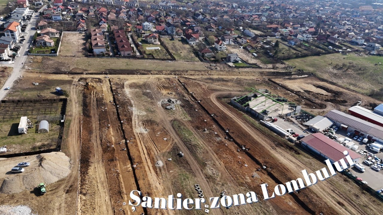 Șantier zona Lombului