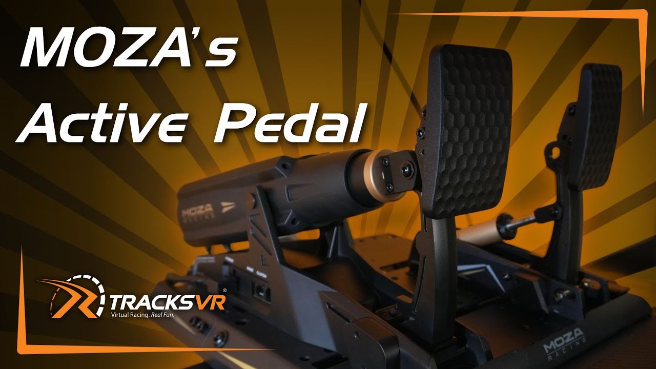 MOZA mBooster Active Pedal - The Future of Braking? - TracksVR Review