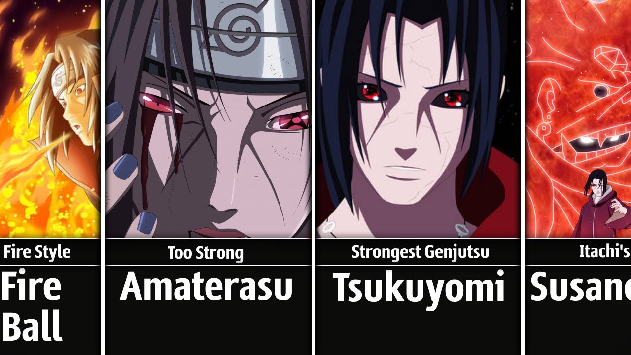 Every Jutsu ITACHI Can Do