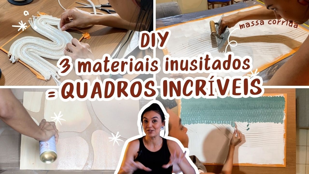 DIY: Como Fazer Quadros em Casa com CARA DE LOJA