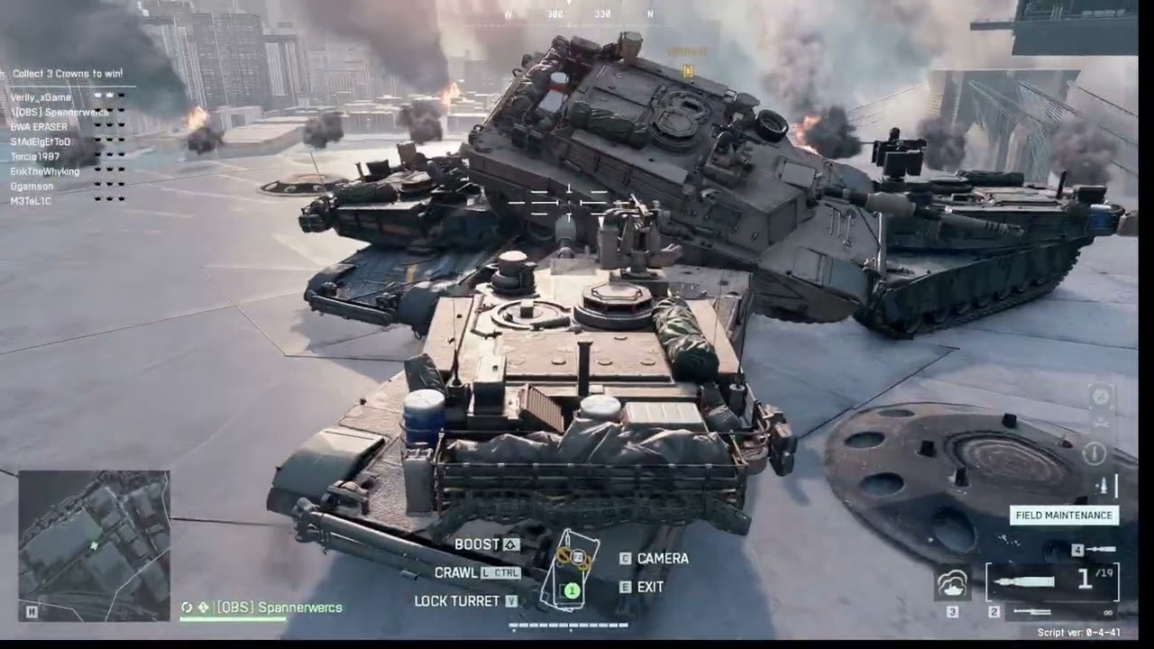 [QBS] SpannerwercS - BF6 - Tankhaos in Bumper Cars @Conhuir Linkin Park's GH [Fanmade redub]