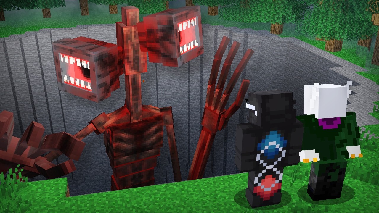 Encerramos a TODOS Los Mobs De Terror En Minecraft