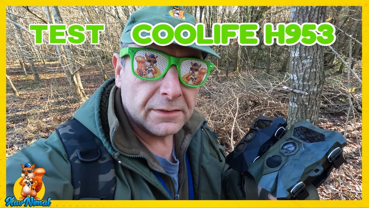 TEST CAMÉRA DE CHASSE ✖📸✖ COOLIFE H953