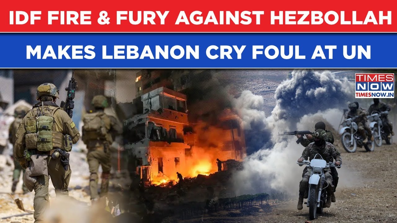 Israeli Firepower Burns Hezbollah As IDF Jets Go All Out, Rattled Lebanon Cries 'Violation' At UN