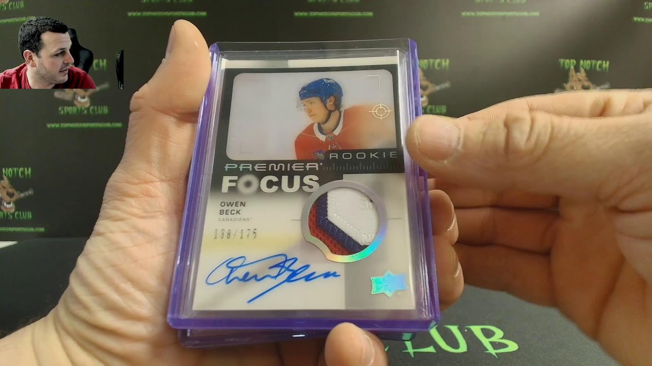 2023-24 UPPER DECK PREMIER HOCKEY 10 BOX PYT CASE