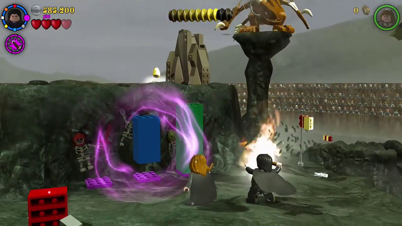 39 - LEGO Harry Potter Años 1-4 - Modo Libre - Nivel 21 - La primera prueba