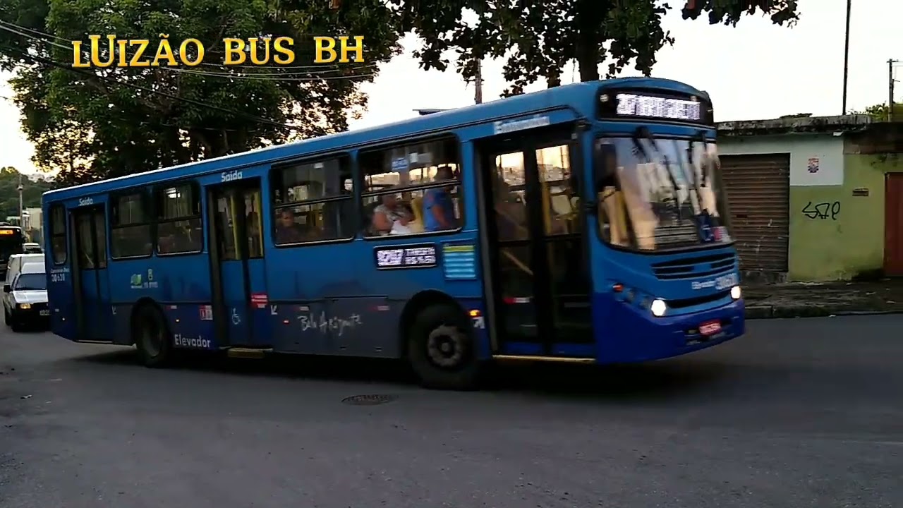 Movimento de ônibus #01 dentro do Bairro pontos diferentes #bus cristiano Machado, Anel Rodoviário .