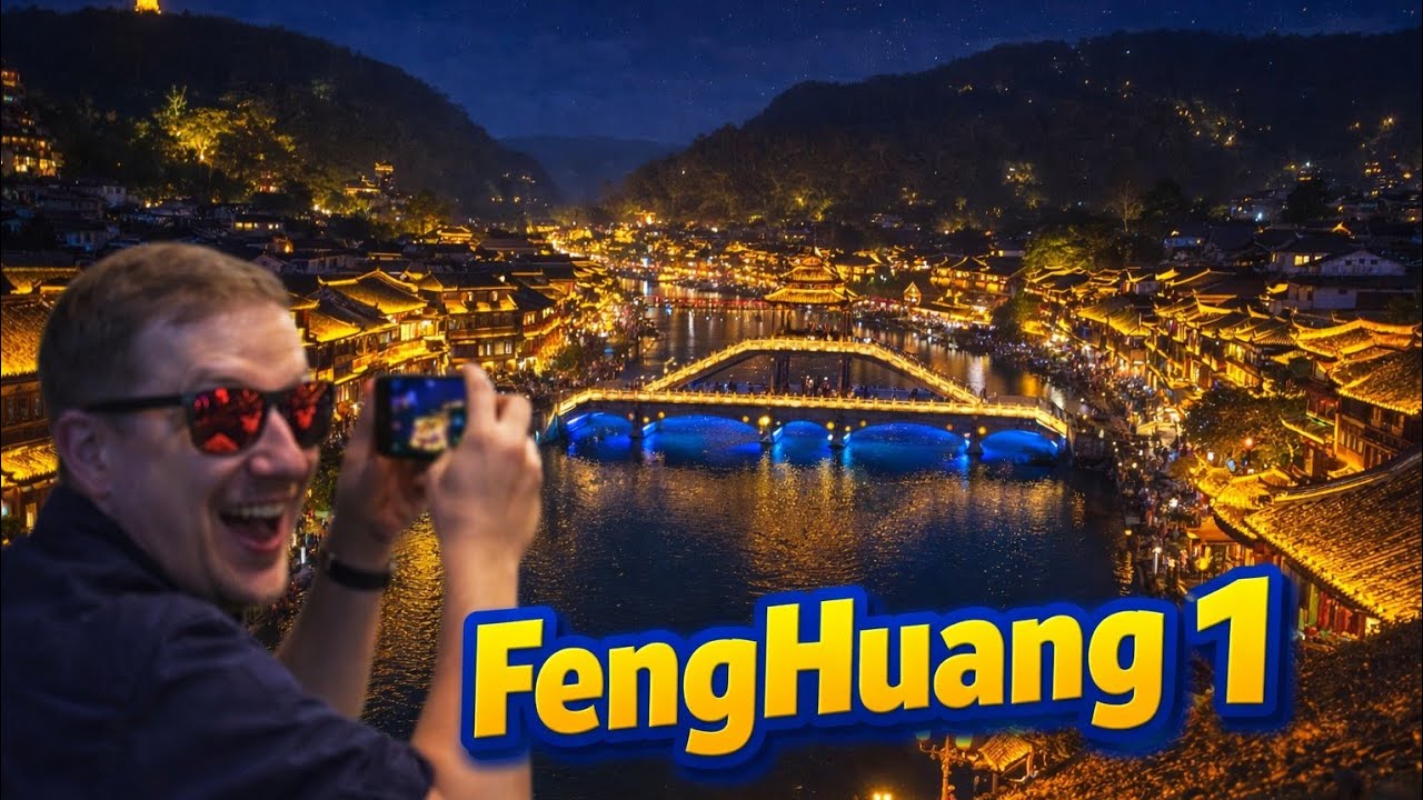 🇨🇳 Fenghuang 01 - Arribo a Fenghuang, Room Tour y Vida Nocturna