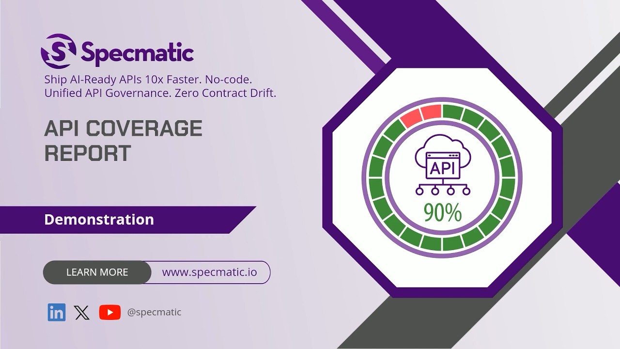 Early detection of API spec vs implementation mismatches with Specmatic's API coverage report