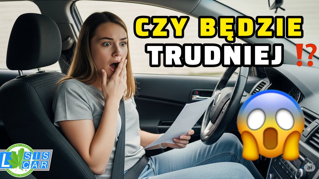 Czy egzamin na prawo jazdy będzie trudniejszy❓ ZMIANY 2025