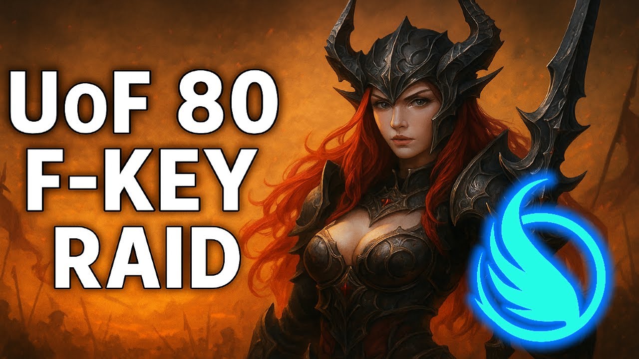 UOF F-KEY RAID MASSIVE 80 SPA PVP 14K KILLS