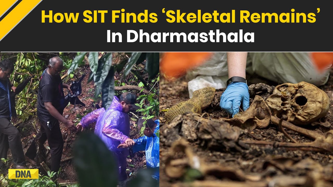 Dharmasthala News:  How Probe Team Finds &lsquo;Skeletal Remains&rsquo; In Dharmasthala | SIT Investigation
