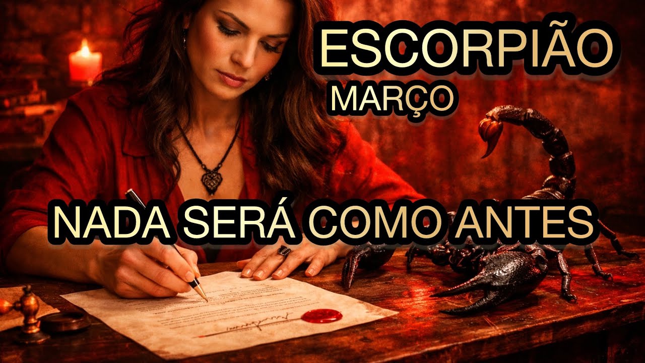 🔴 ESCORPIÃO MARÇO 🔴O QUE ESTÁ PRESTES A ACONTECER VAI MUDAR O JOGO… VOCÊ ESTÁ PREPARADO?