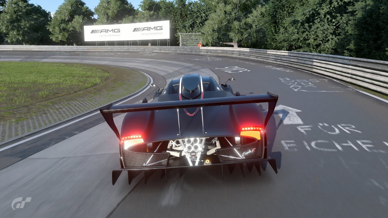 Pagani Zonda R - Nurburgring - Gran Turismo 7 - Playstation 5 - PS5 - GT7 - Fanatec [4K HDR]