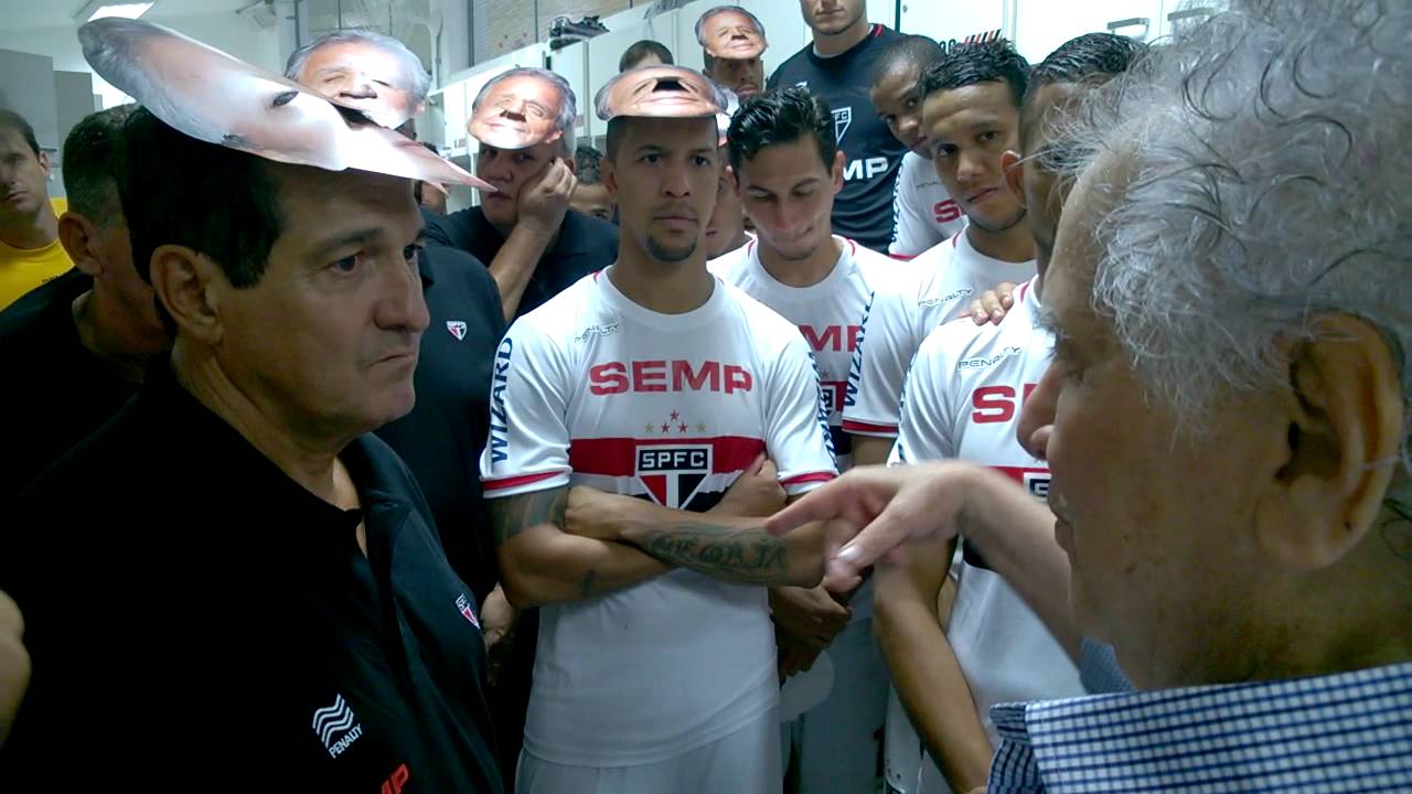 Despedida Juvenal - Homenagem dos jogadores do SPFC - 09/04/14