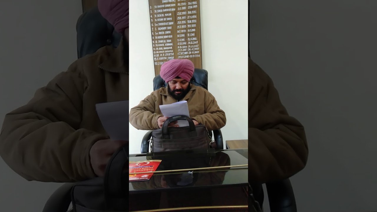 Govt college Talwara मीडिया से बात करता घबराए प्रिंसिपल,,, नजरों से नजर चुराए प्रिंसिपल