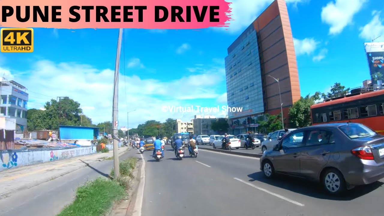 MAGARPATTA CHOWK to FATIMANAGAR | PUNE | 4K VIRTUAL TOUR