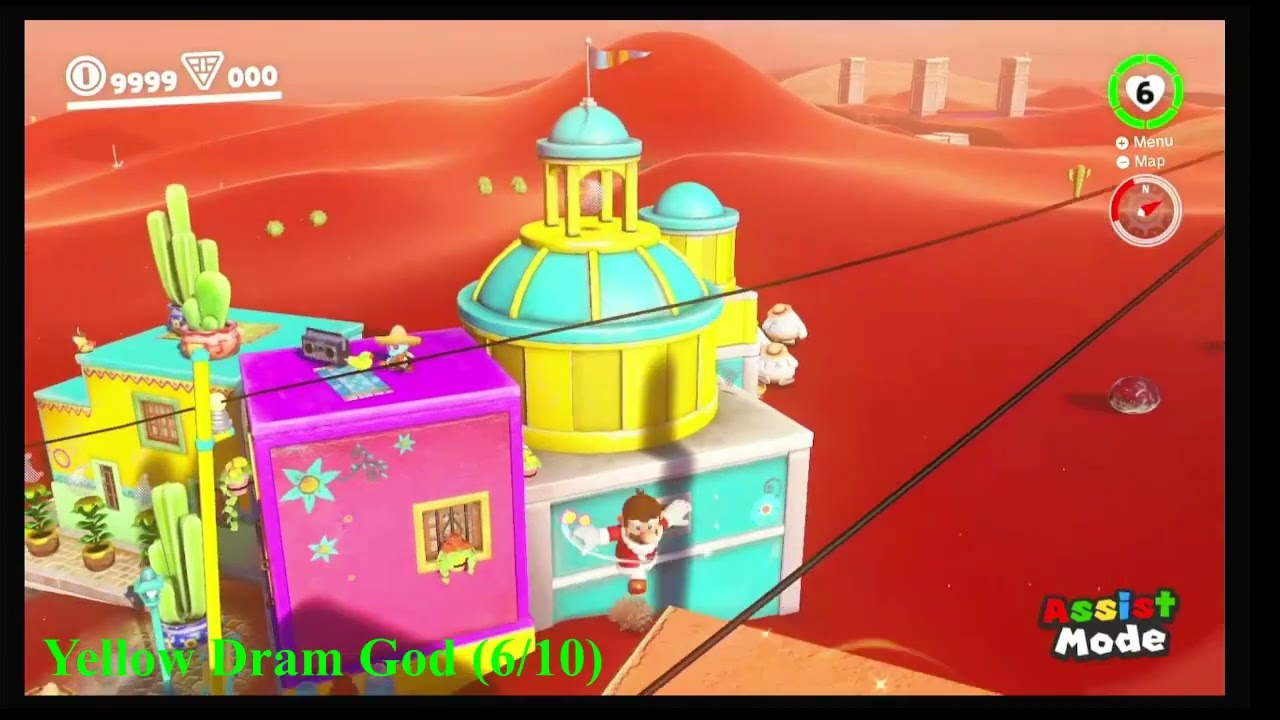 All advanced main jumps in Super Mario Odyssey + yellow drams in 2024!