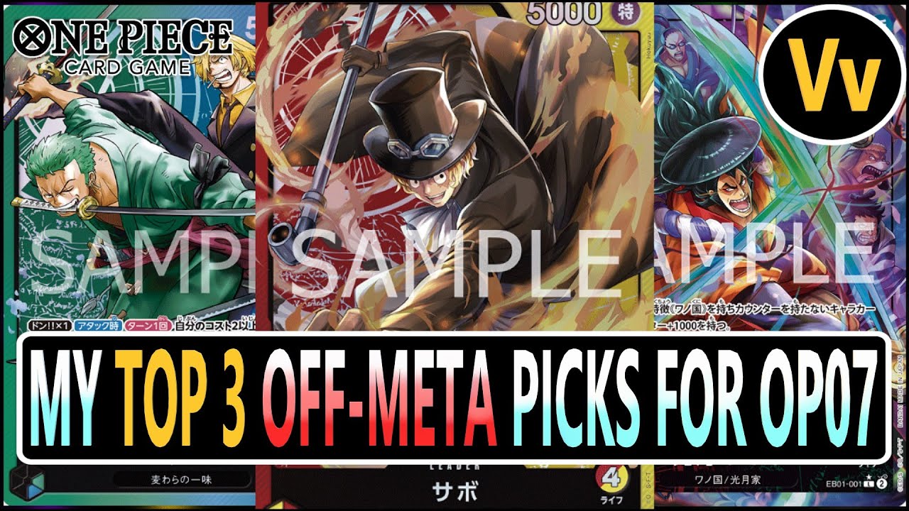 One Piece TCG: My Top 3 Off-Meta Leader Picks for OP07, Criminally Under-Represented Rogue Decks