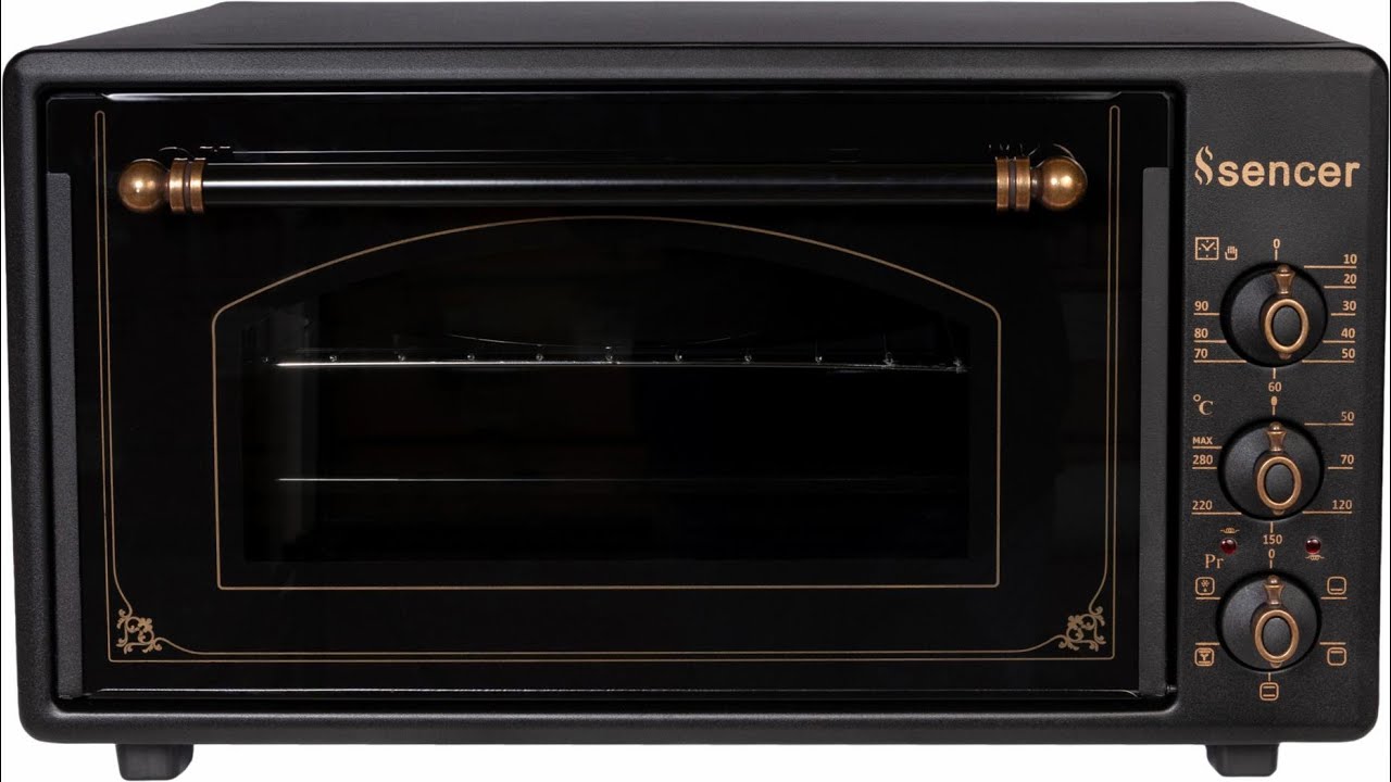 Sencer MF 46E24 Matt Black Rustic Обзор электропечи