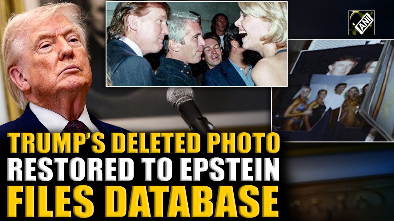 U.S. Justice Dept restores Prez Trump&rsquo;s photo to public database of Epstein files after backlash